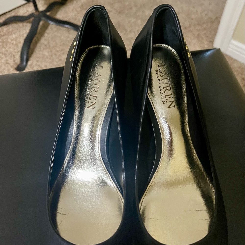 Ralph Lauren Black Pumps